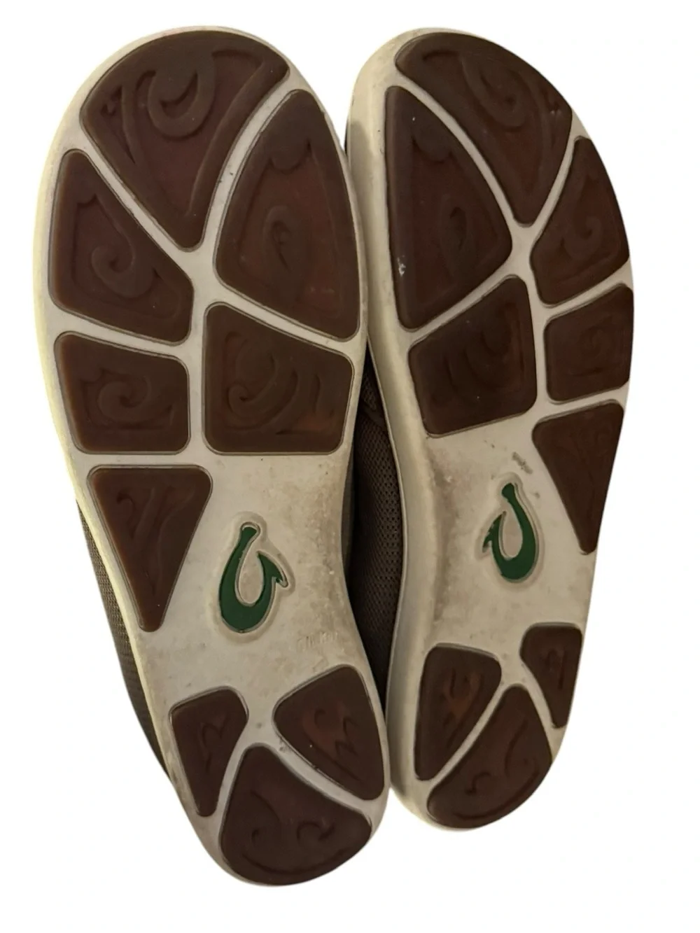 OluKai Men's Nohea Mesh Slip-On Loafers in Dark Shadow Size 13